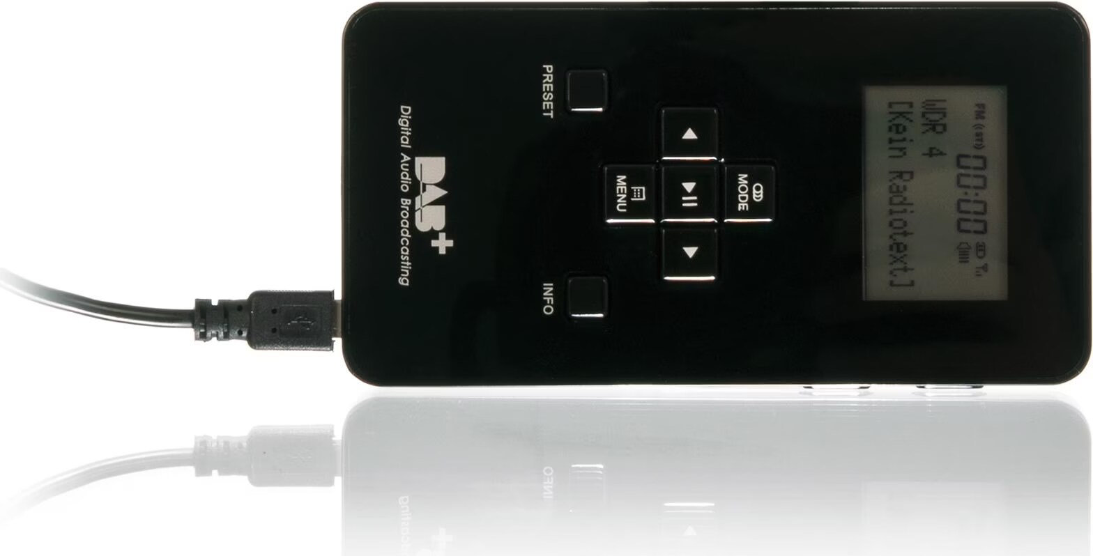 Radio Numérique Rechargeable Portable Récepteur Dab Fm Portable Radios