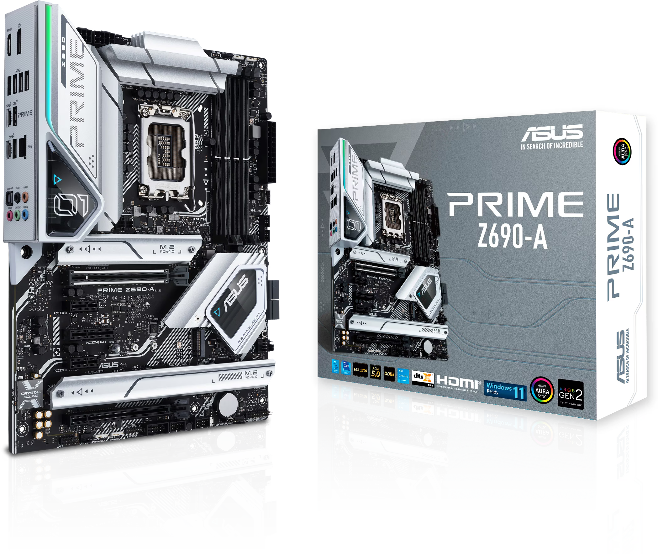 ASUS PRIME Z690-P D4 + i7-13700K + メモリ4枚 ASUS PRIME Z690-P
