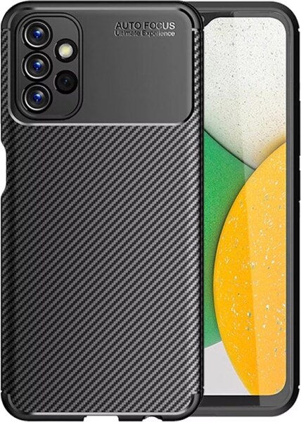 Screenguard Samsung Galaxy A13 4G Hülle Carbon Design TPU Case (Galaxy ...