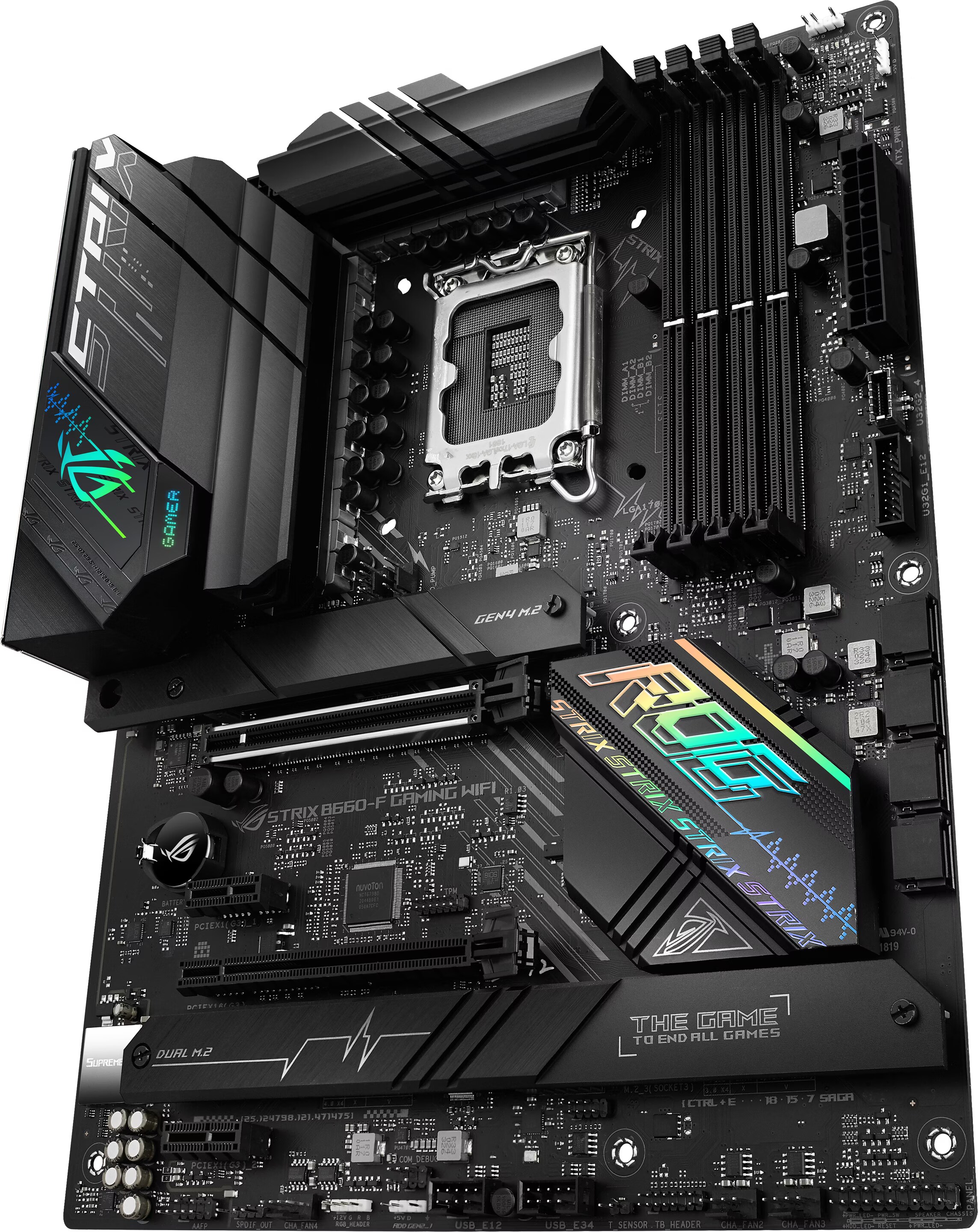 ROG STRIX B660-F GAMING WIFI マザーボード　ATX fwebp