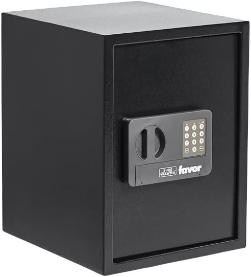 Safe Tresor 4,6L Mit Digital Code - Elektronischer Wandtresor Für Zuhause