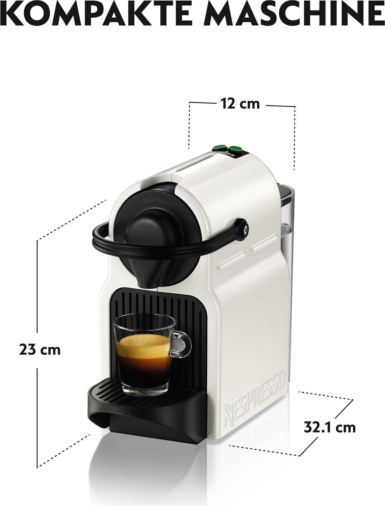 Nespresso by charher krups inissia xn100140 coffee machine