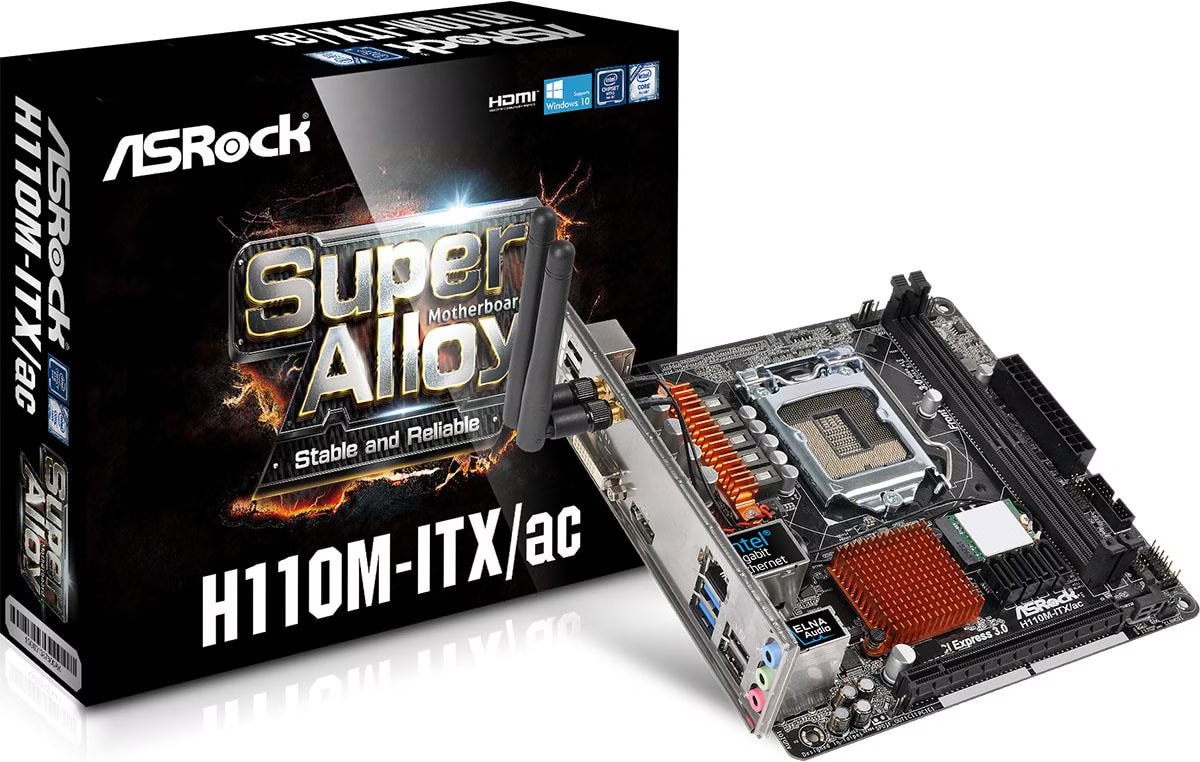 AsRock H110M-ITX/ac - buy at Digitec