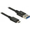 Delock SuperSpeed 10 Gbps (1 m, USB 3.1)