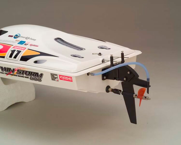 京商　TWIN STORM 800 GP version 1/20 Scale R/C ELECTRIC POWERED RACING BOAT EP TWINSTORM