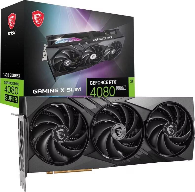 MSI GeForce RTX 4080 SUPER 16G GAMING X SLIM - buy at Digitec