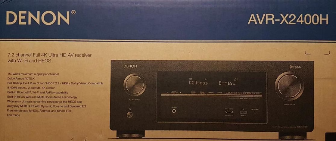 アンプ DENON AVR-X2400H Denon Avr-X2400h - buy at Digitec