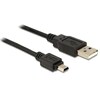 Delock USB A – USB Mini B (0.70 m, USB 2.0)