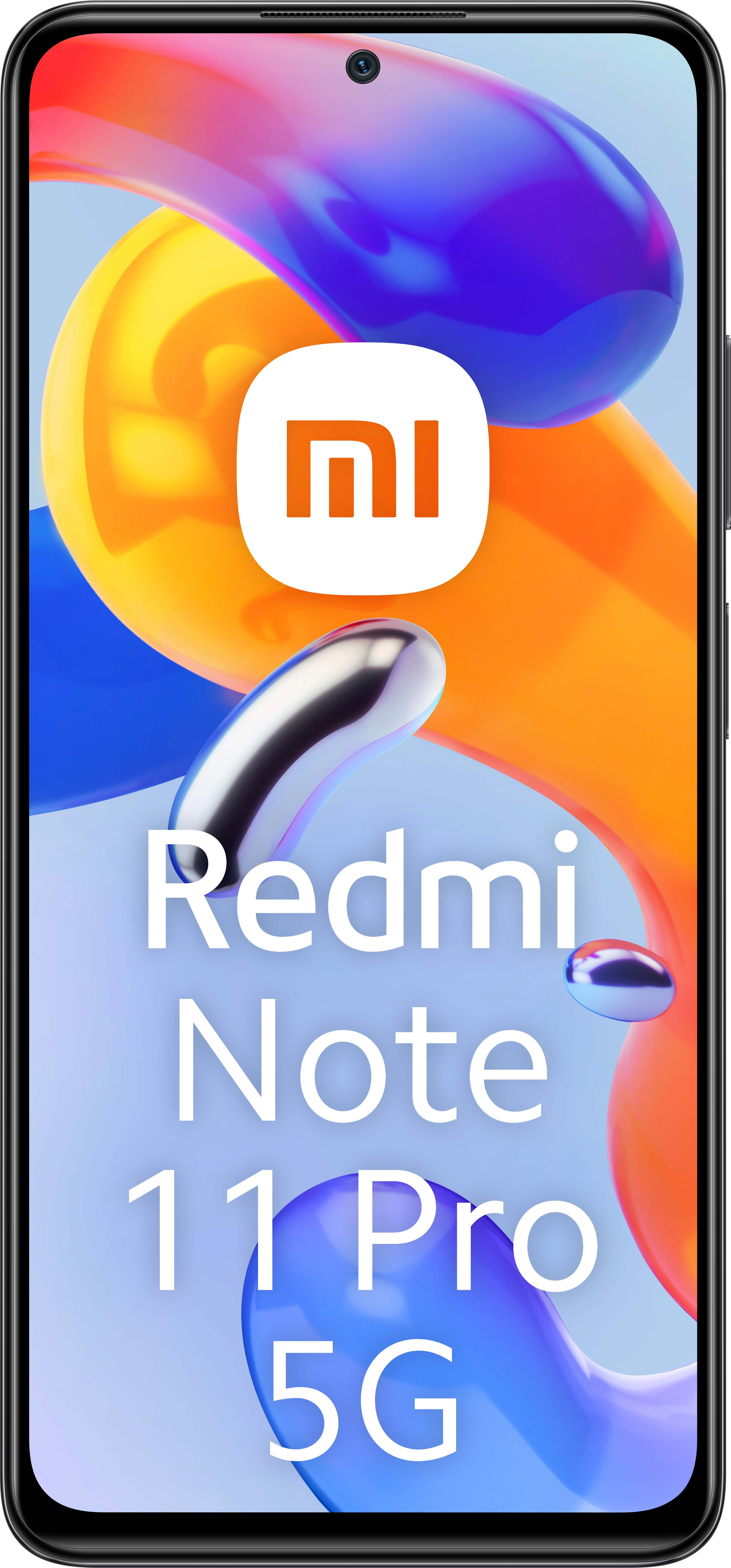 Xiaomi Redmi Note 11 Pro 5G (128 GB, Graphite gray, 6.67 Xiaomi Redmi Note 11 Pro 5G (128 GB, Graphite gray, 6.67