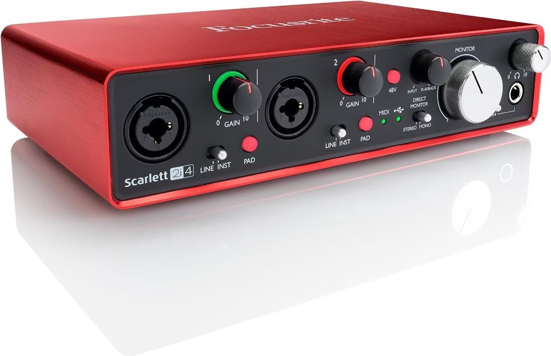DTM・DAW Focusrite Scarlett 2i4 Focusrite Scarlett 2i2 (4TH GEN) - GSB ProAudio