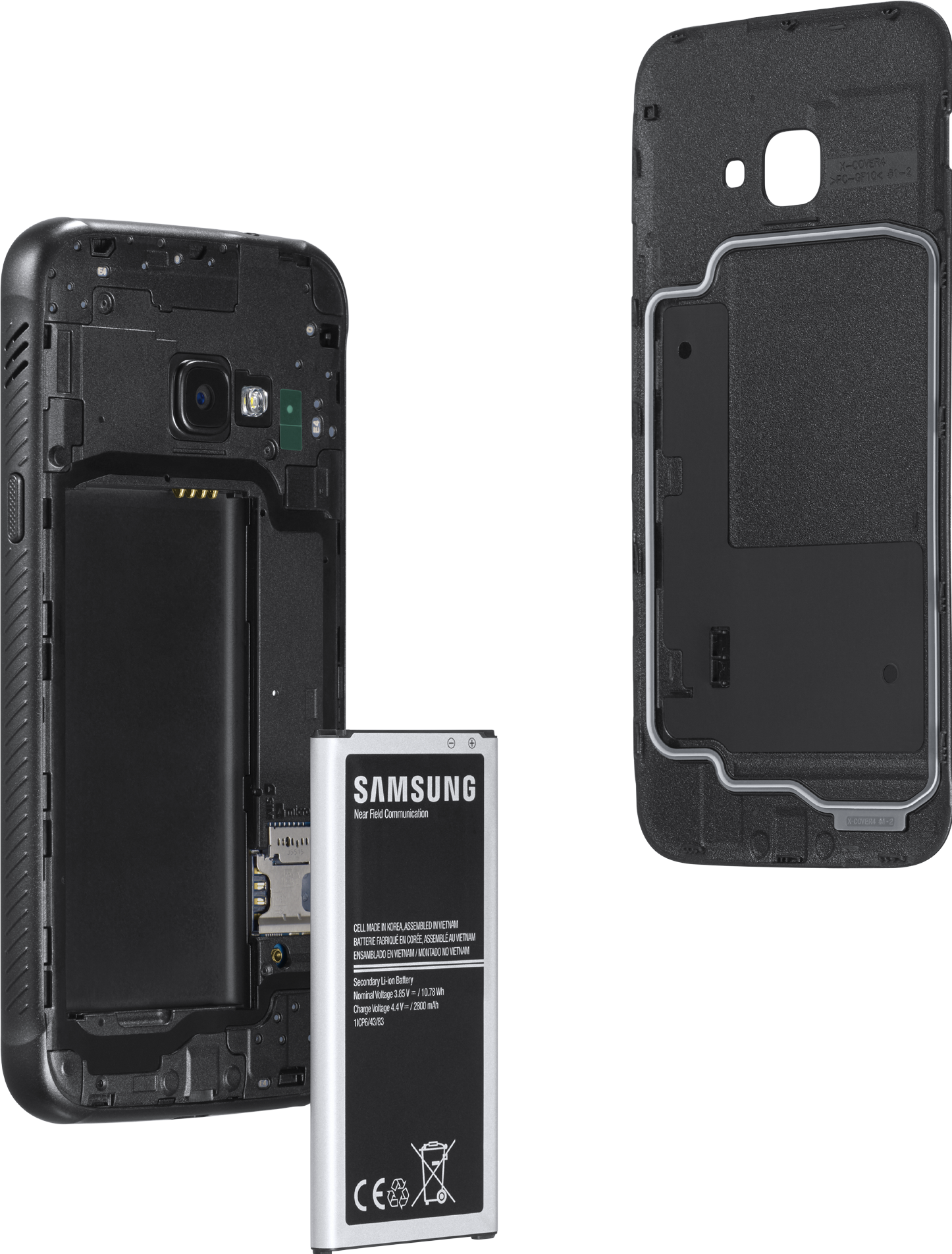 Samsung galaxy xcover 4 black new arrivals