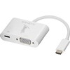 Lindy USB 3.1 Type C (ALT Mode) VGA with Power Delivery (VGA, 19 cm)
