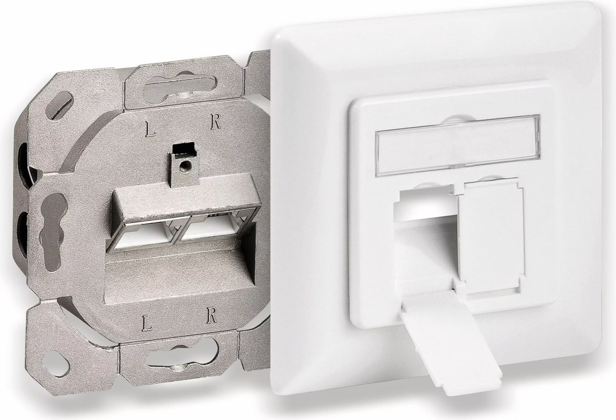 ぅぃ Goobay CAT 6 Unterputzdose - kaufen bei Digitec