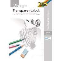Folia Transparent-Papier-Blöcke (80 g/m², 1 x)