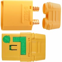 Muldental XT90-S connector with cable protection
