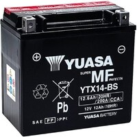 Yuasa YTX14-BS (12 V, 12.60 Ah, 200 A)