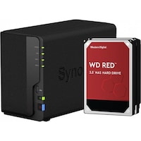 Synology DS220+ (2 x 2 TB, WD Rosso Plus)