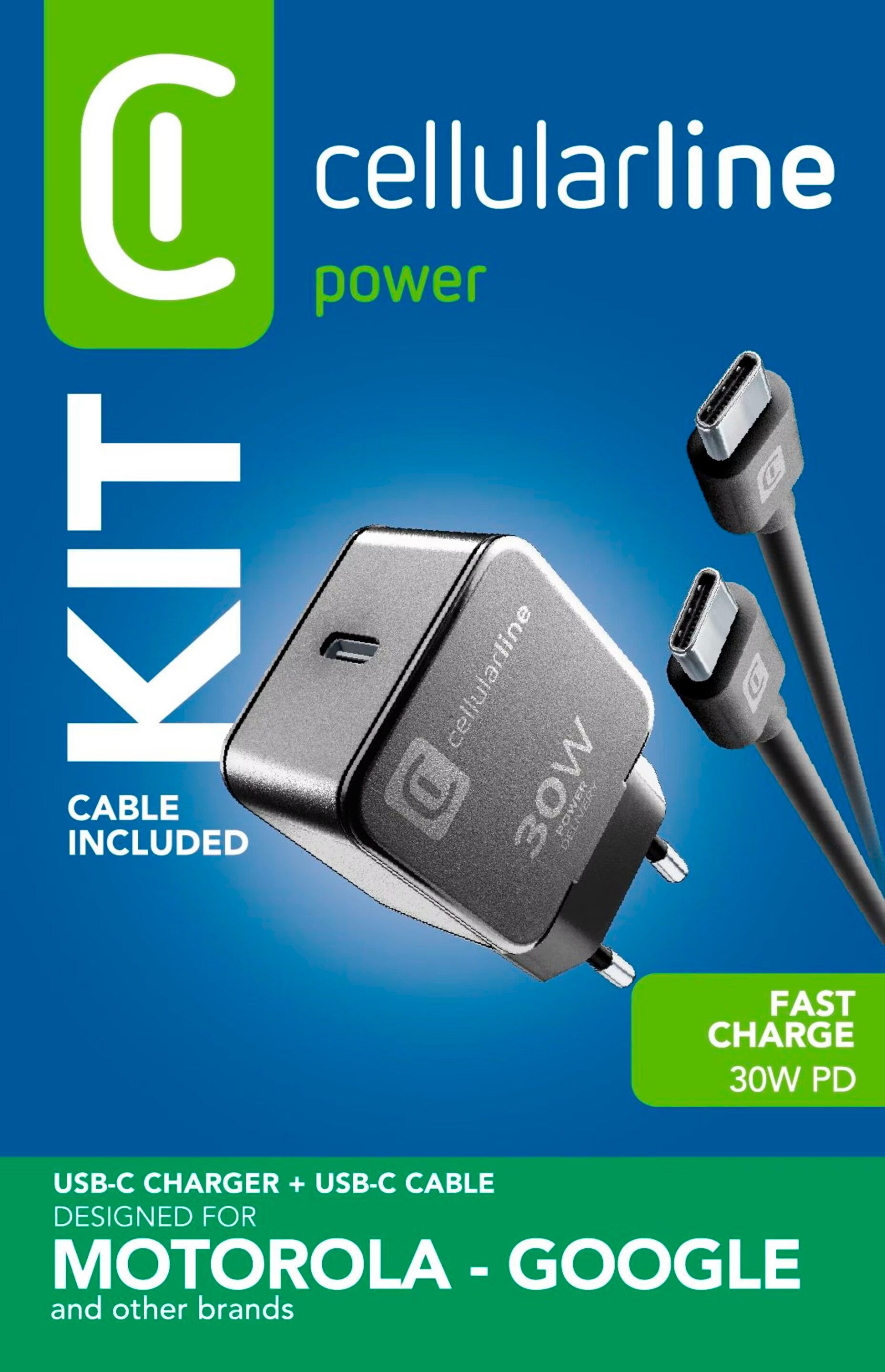 Peter Jäckel Cellularline USB-C Charger Kit for Motorola/ Google