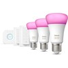Philips Hue White & Color Ambiance BT (E27, 9 W, 806 lm, 3 x, F)