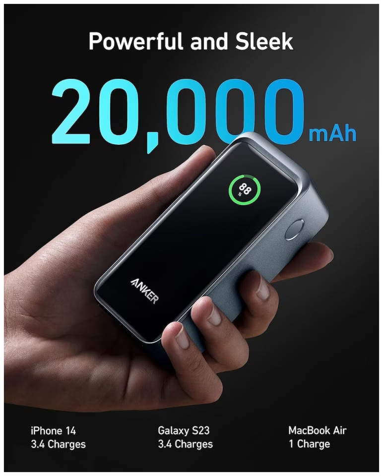 Anker Prime (20000 mAh, 200 W, 72 Wh) - buy at Digitec