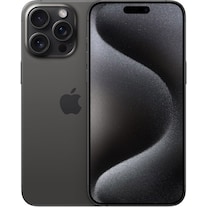 Apple iPhone 15 Pro Max (256 GB, Titanio nero, 6.70", SIM + eSIM, 48 Mpx, 5G)