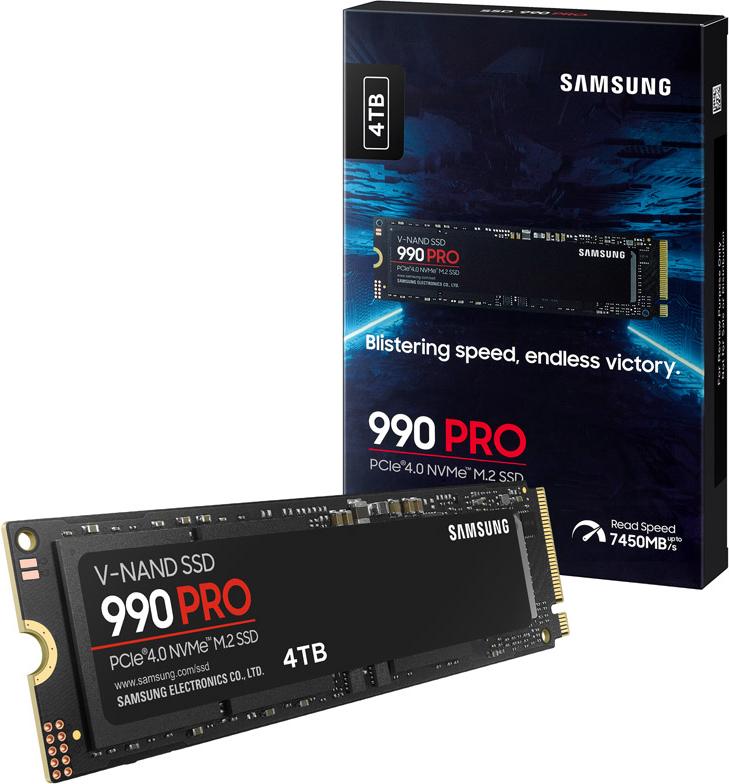 Samsung 990 Pro (4000 GB, M.2 2280) - buy at Digitec