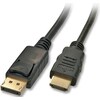 Lindy DisplayPort — HDMI (Typ A) (3 m, DisplayPort, HDMI)