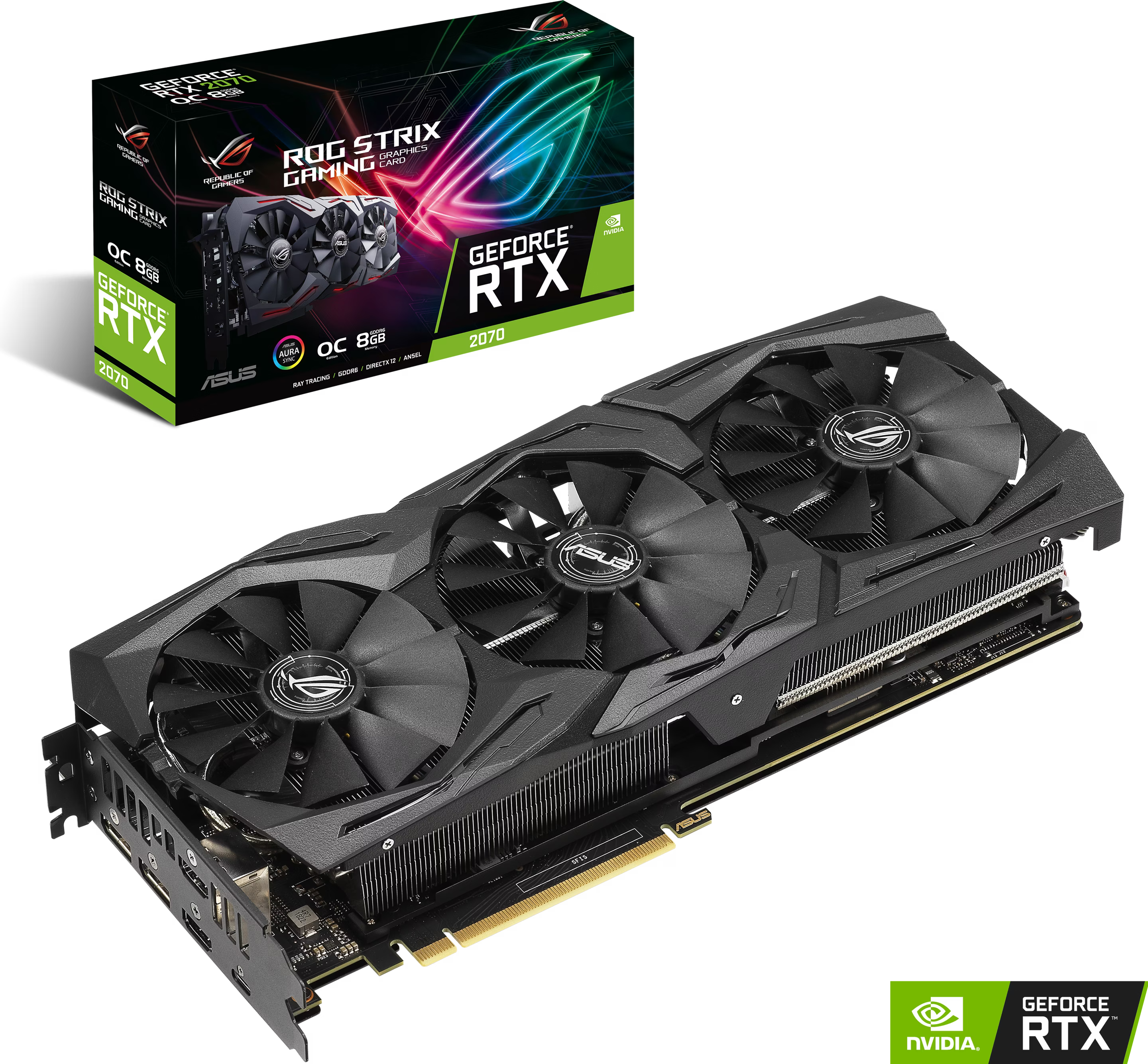 ASUS GeForce ROG STRIX RTX 2070 O8G GAMING - kaufen bei Digitec