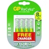 GP Batteries GP 4x AA Mignon, NIMH Akku, 1.2 V (4 Stk., AA)