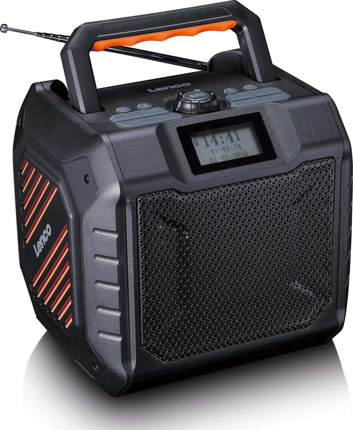 Lenco ODR-159 - Radio De Chantier DAB Et FM - Bluetooth 5.0