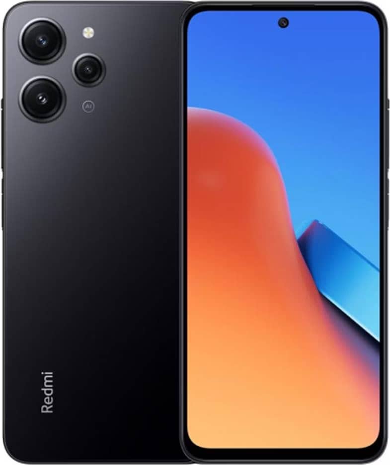 Xiaomi Redmi 12 (128 GB, Midnight Black, 6.79