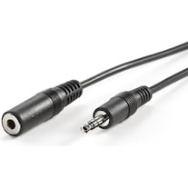 Value Rallonge câble jack stéréo (2 m, Entrée de gamme, Jack 3,5 mm (AUX))