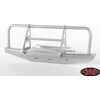 Rc4Wd Steel Front Winch Bumper Silver