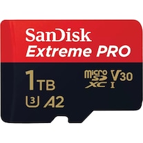 SanDisk Extreme PRO (microSDXC, 1000 Go, U3, UHS-I)