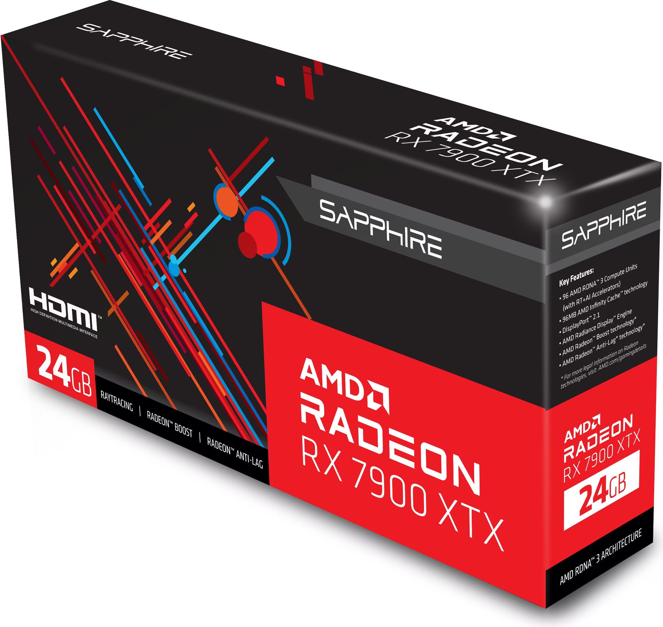 Sapphire AMD RADEON RX 7900 XTX MBA - buy at Digitec