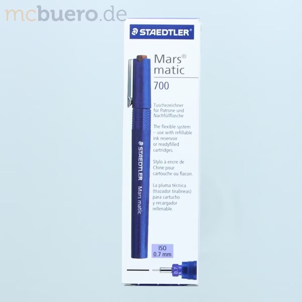 Staedtler Mars Matic 700 Pluma Técnica Con Tubulares Tip - 0 | Envío gratis