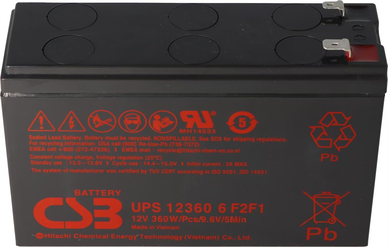 Batteria AGM 12V 7Ah - UPS123606 - Per Sistemi Di Backup, Allarmi, Carrelli Elettrici - Resistente E Affidabile - Foto 3