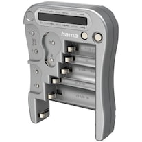 Hama Universal-Messgerät für Akkus, Batterien, Knopfzellen