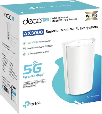 TP−LINK DECO X50 酸っぱく 2-PACK WHITE