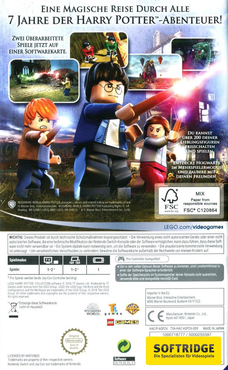 WB Lego Harry Potter Collection Switch Multilingual Digitec