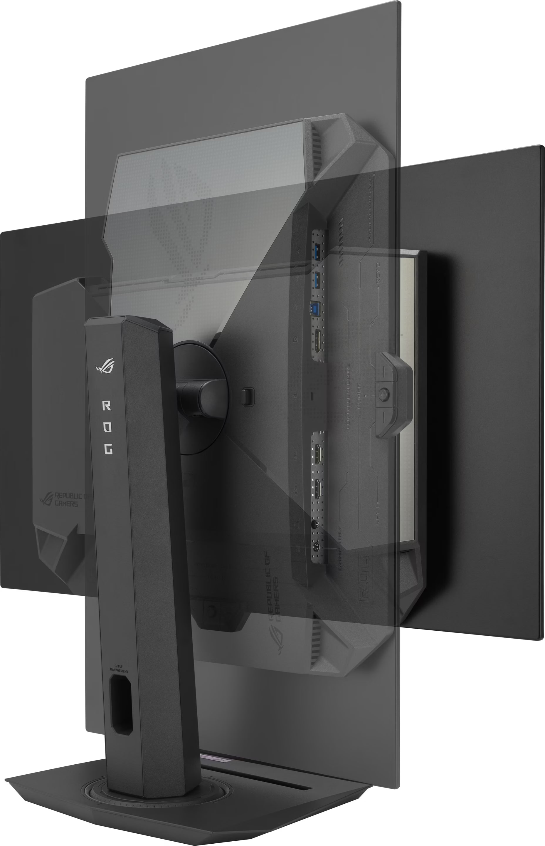 ASUS ROG STRIX OLED XG27AQDMG 26.5インチ ゲーミングモニター ROG Strix OLED XG27AQDMG [26.5型 /WQHD(2560