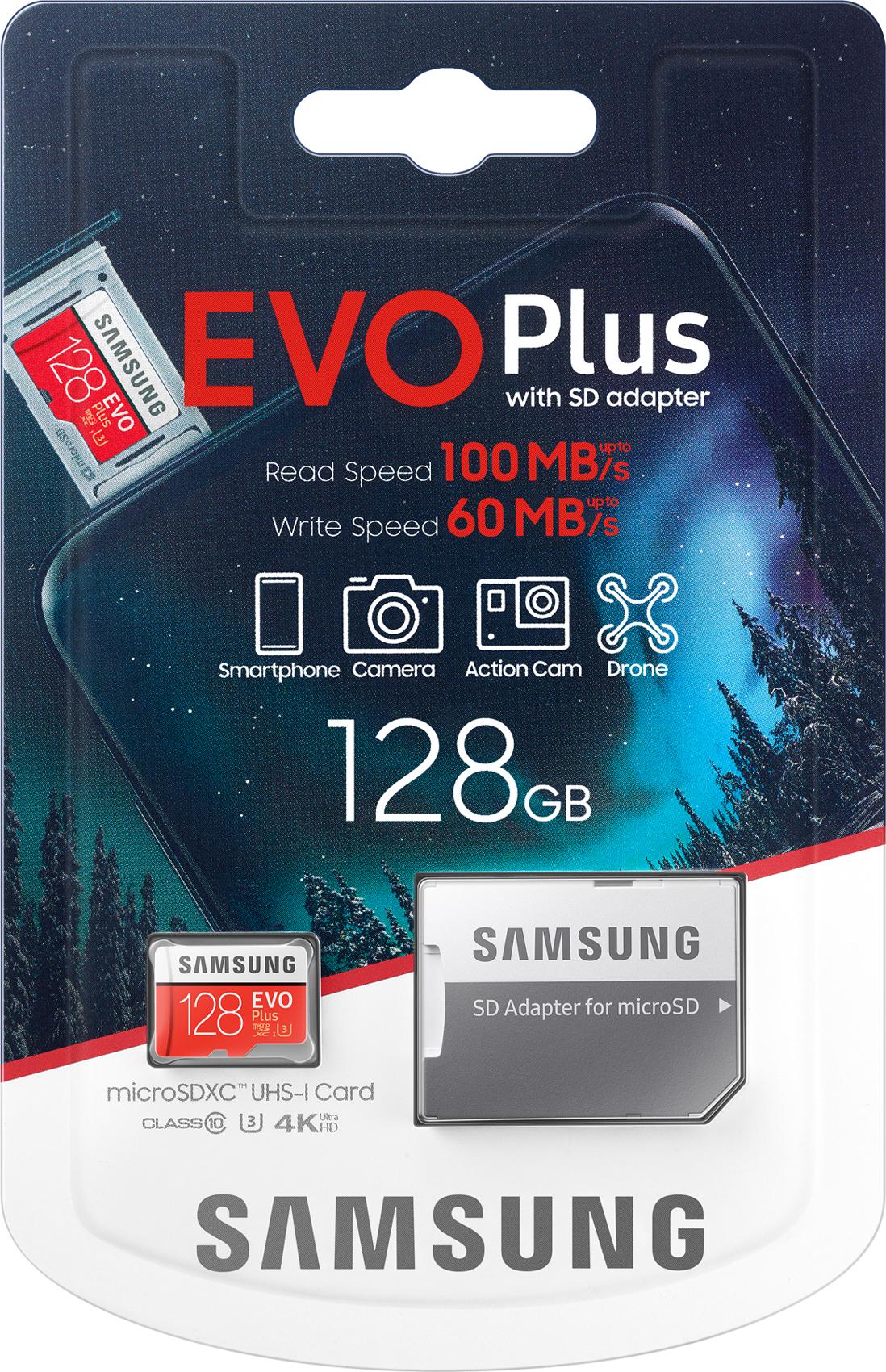 Samsung micro sd evo plus 128gb discount