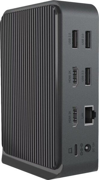 USB3.0 Hub met 3 type-A poorten - Kaartlezer SD/MF - Geïntegreerde