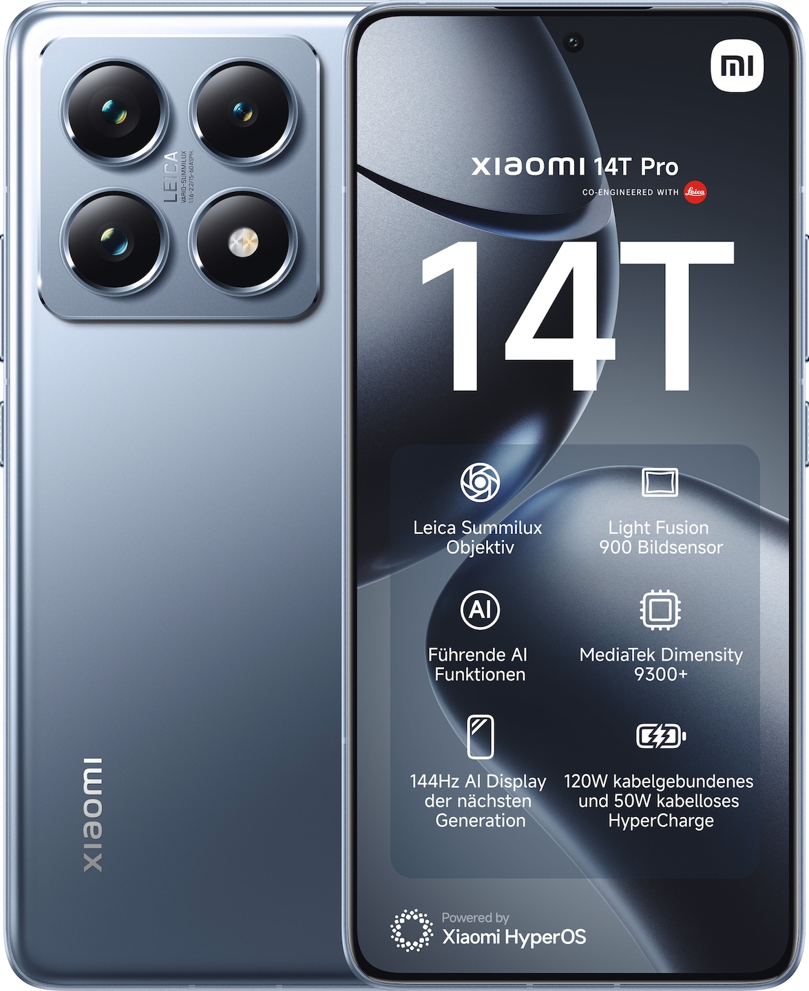 Xiaomi 14T Pro (512 GB, Titan Blue, 6.67", Dual SIM, 50 Mpx, 5G) Digitec