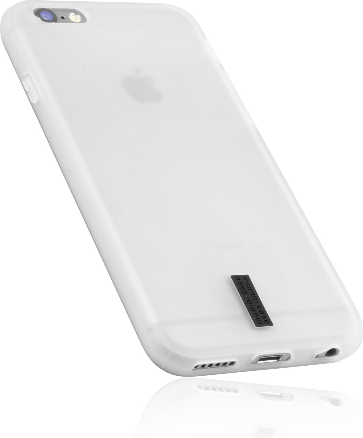 Mumbi Coque De Protection Compatible Avec IPhone SE 2 2020/7 / 8 - Double Grip Avec Motif Dragon - Blanc Transparent