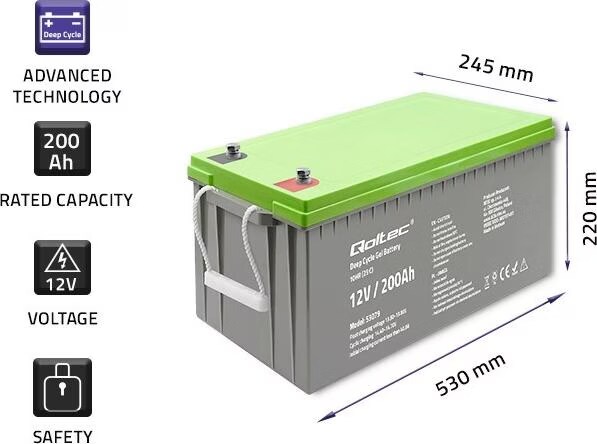 Batteria al Gel di piombo akku-net per:UPS APC RBC24 9Ah 12V, 12V, Lead-Acid