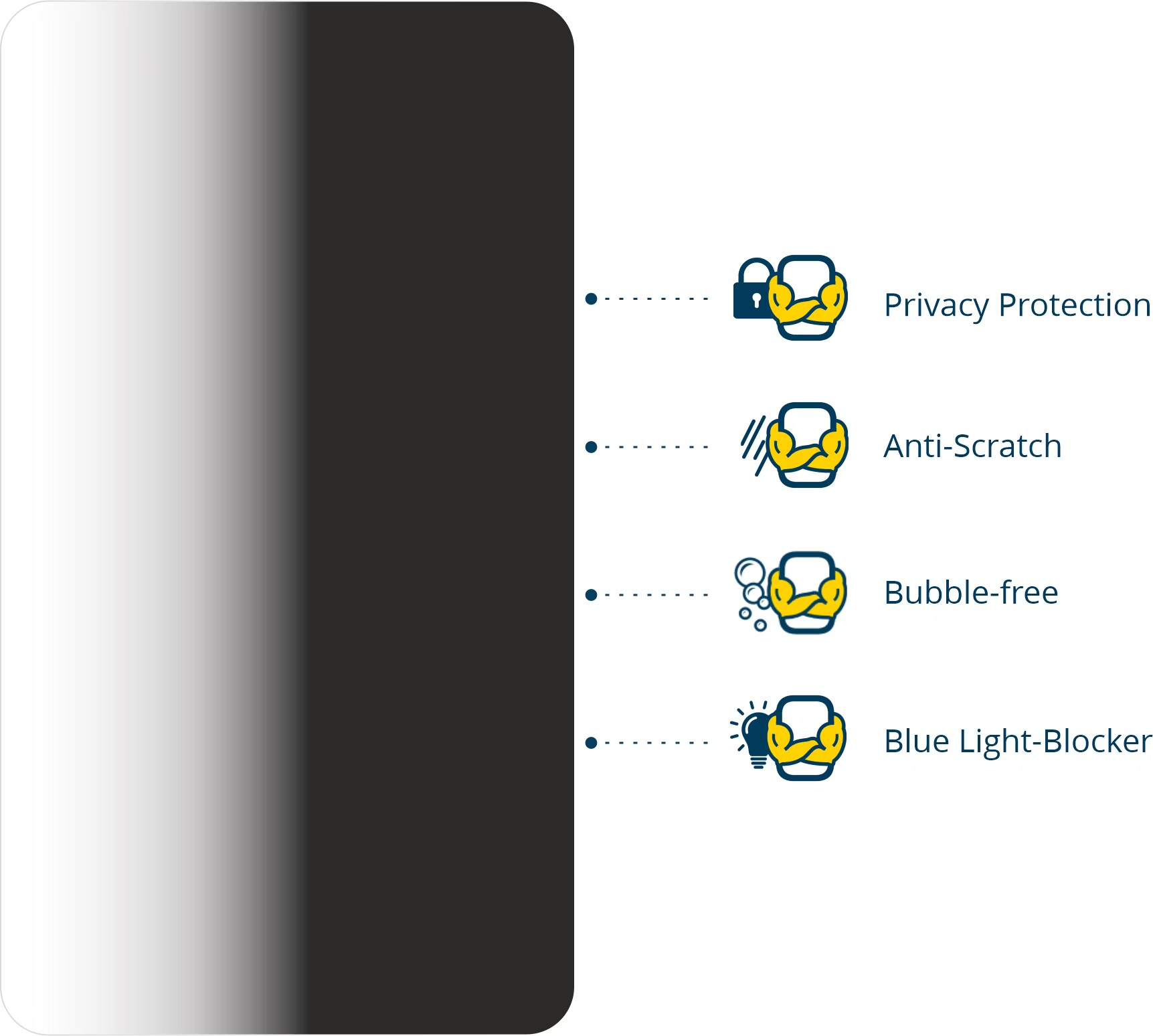 Brotect Airglass Flexible Glass Screen Protector For Kindle