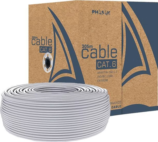 Efb elektronik k8100gr.30 c ble r seau 30 m cat6 u/utp (utp) gris