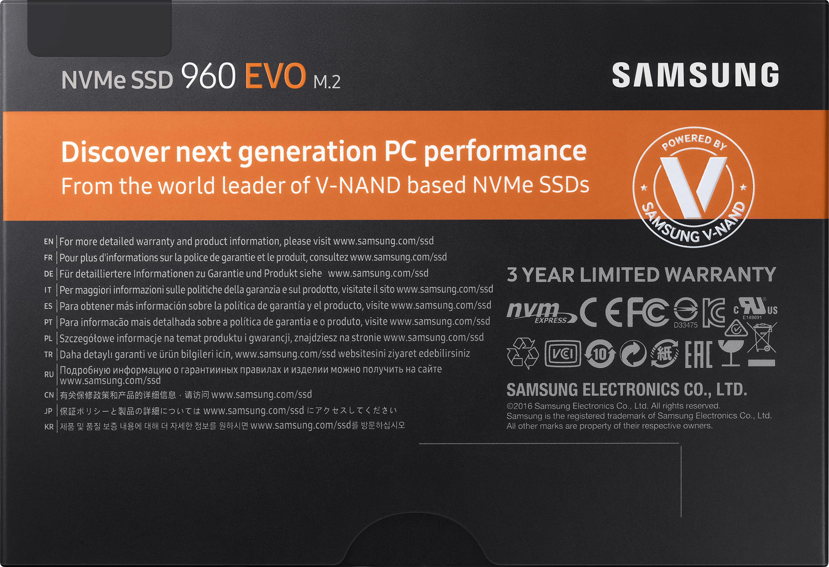 Samsung 960 evo m2 discount
