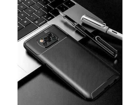 Screenguard Xiaomi Poco X3 Pro Hülle Carbon Design TPU Case (Xiaomi ...